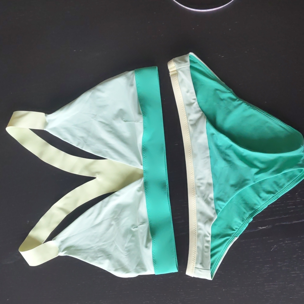 Lululemon Sandy Savasana Top and Coastal Om Bottoms